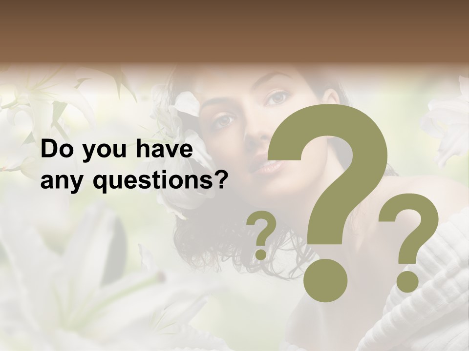 Face One Human PowerPoint Template