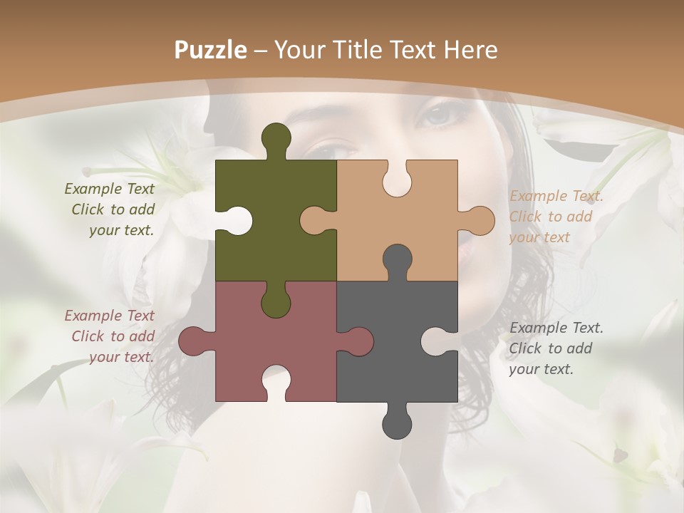 Relaxation Fashion Beautiful PowerPoint Template