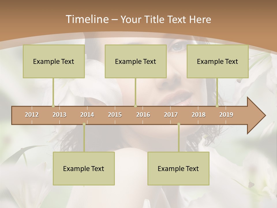 Relaxation Fashion Beautiful PowerPoint Template