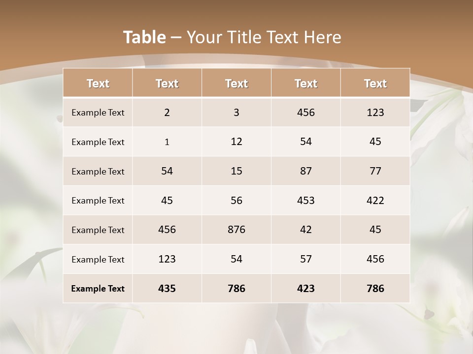 Relaxation Fashion Beautiful PowerPoint Template