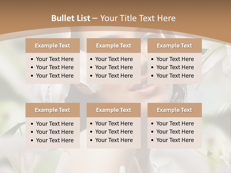 Relaxation Fashion Beautiful PowerPoint Template