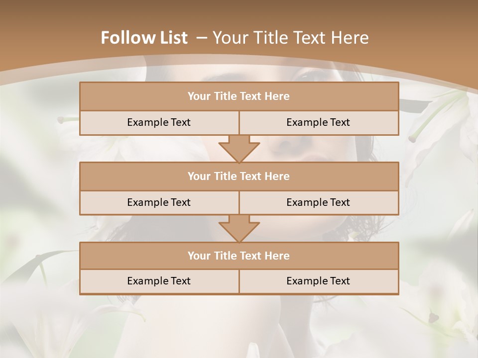 Relaxation Fashion Beautiful PowerPoint Template
