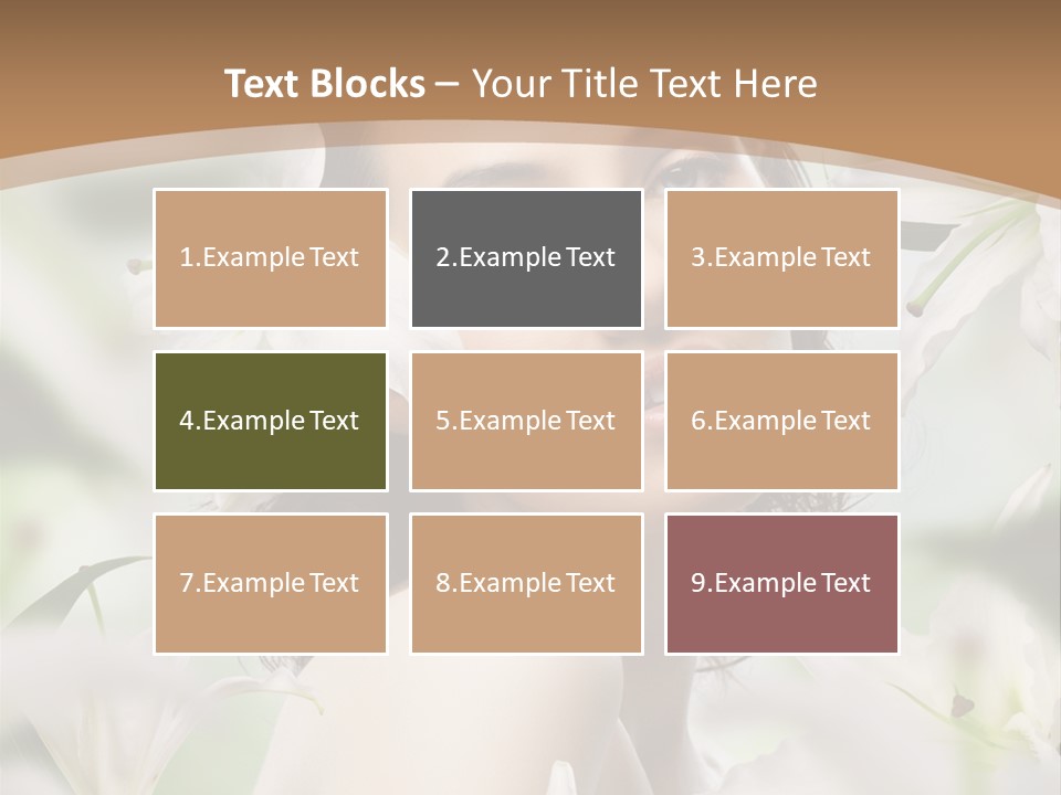 Relaxation Fashion Beautiful PowerPoint Template