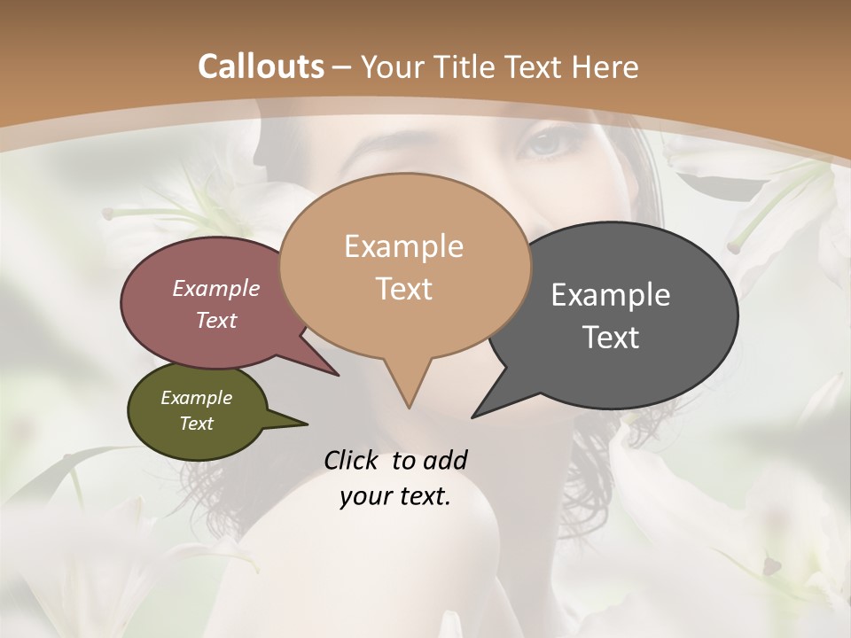 Relaxation Fashion Beautiful PowerPoint Template