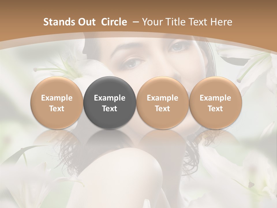 Relaxation Fashion Beautiful PowerPoint Template