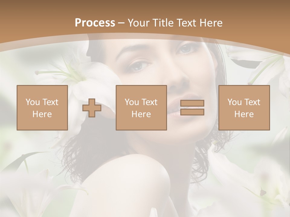 Relaxation Fashion Beautiful PowerPoint Template