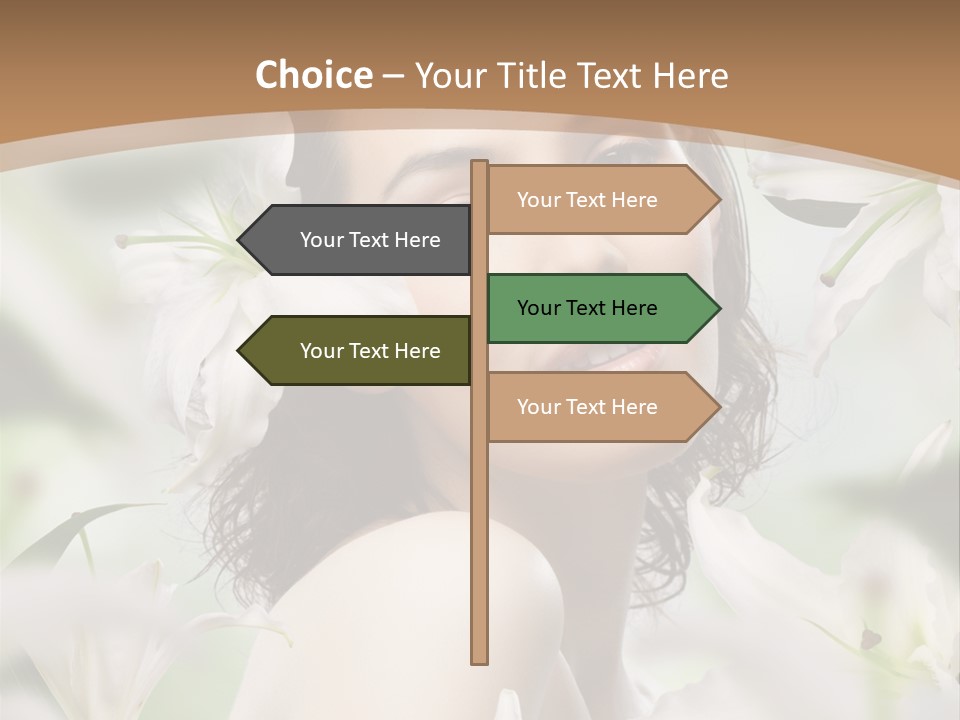 Relaxation Fashion Beautiful PowerPoint Template