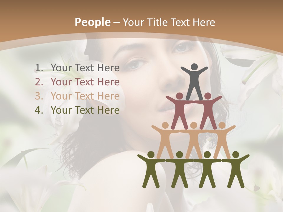 Relaxation Fashion Beautiful PowerPoint Template