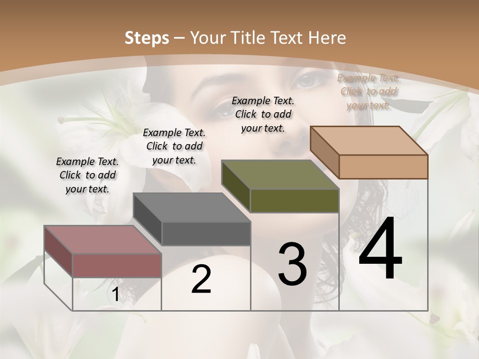Relaxation Fashion Beautiful PowerPoint Template