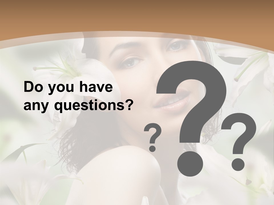 Relaxation Fashion Beautiful PowerPoint Template