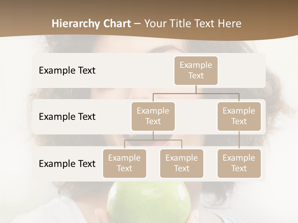 Only Person Cheerful PowerPoint Template