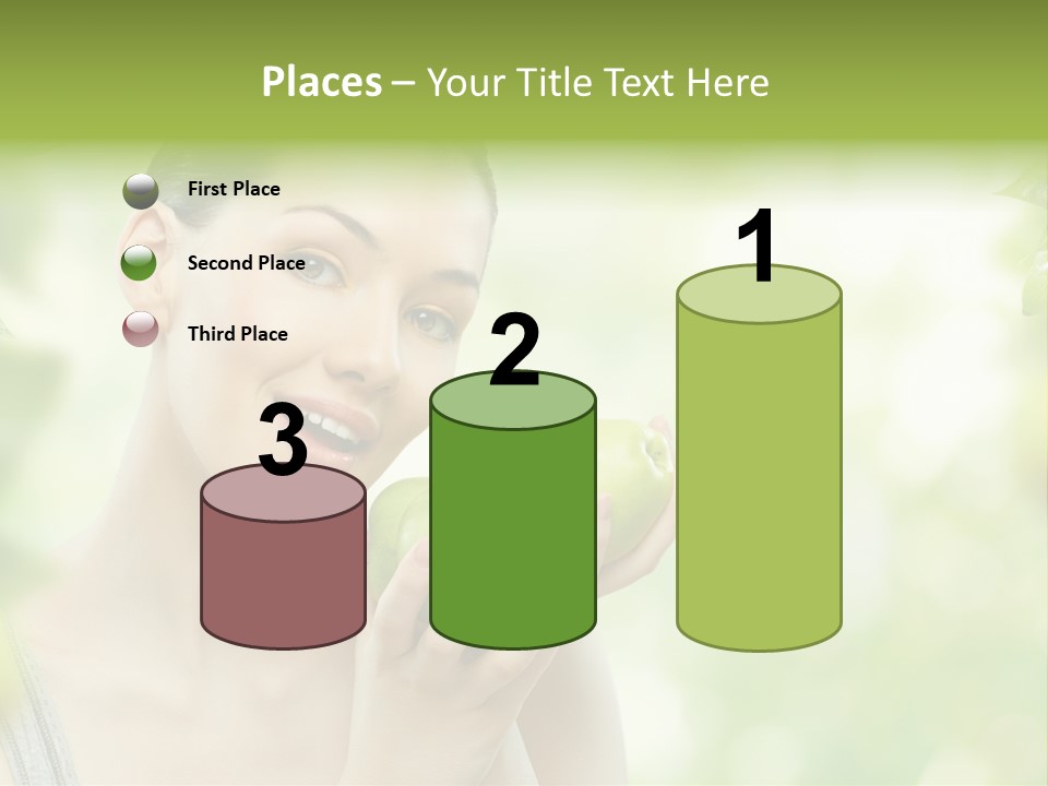 Green Nature Smile PowerPoint Template