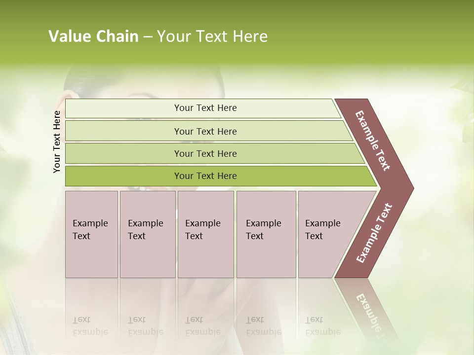 Green Nature Smile PowerPoint Template