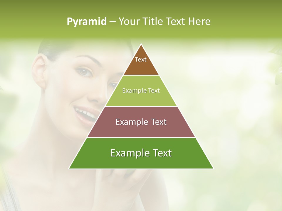 Green Nature Smile PowerPoint Template