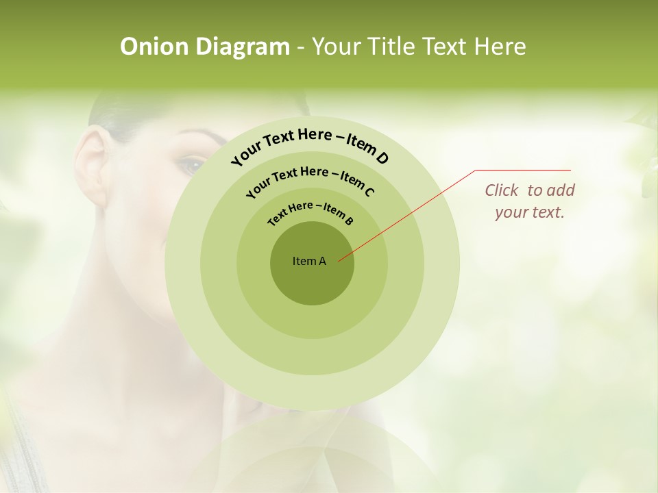 Green Nature Smile PowerPoint Template