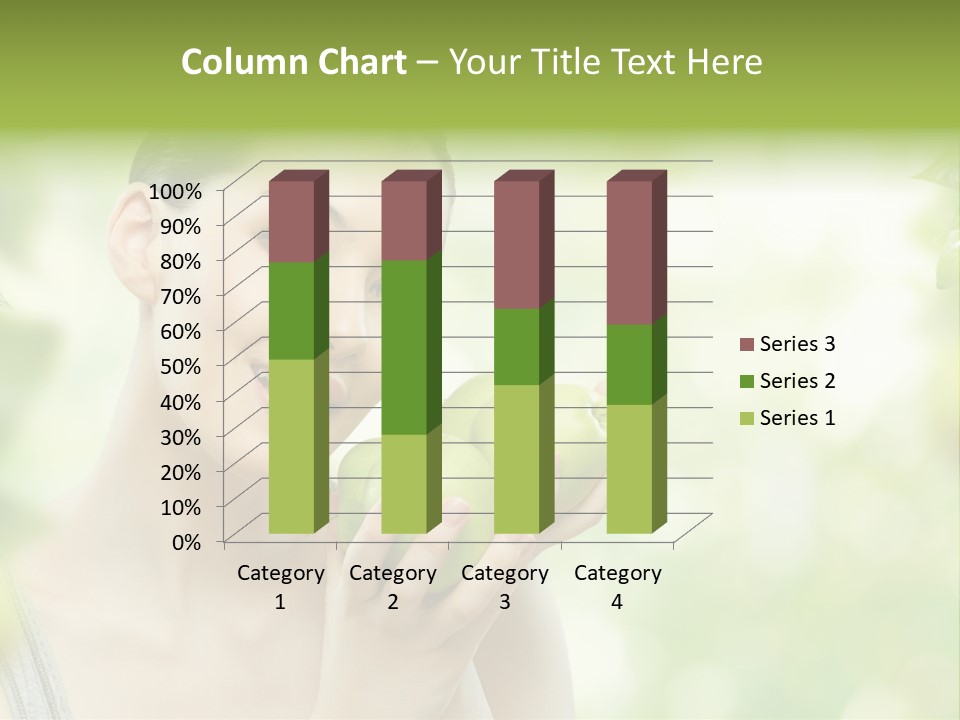 Green Nature Smile PowerPoint Template