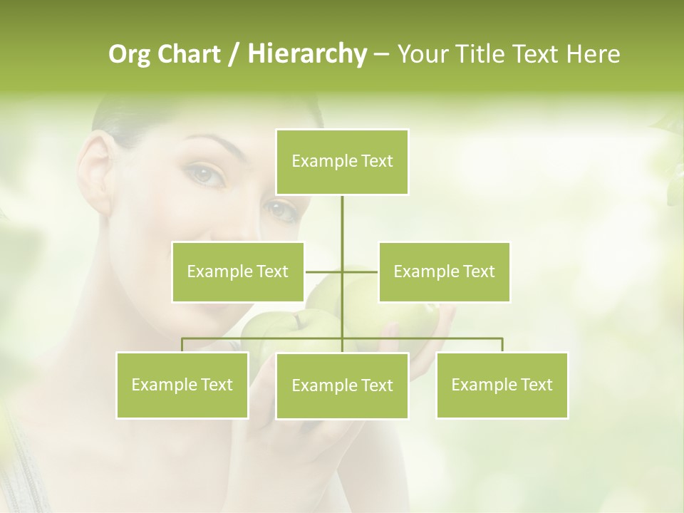 Green Nature Smile PowerPoint Template