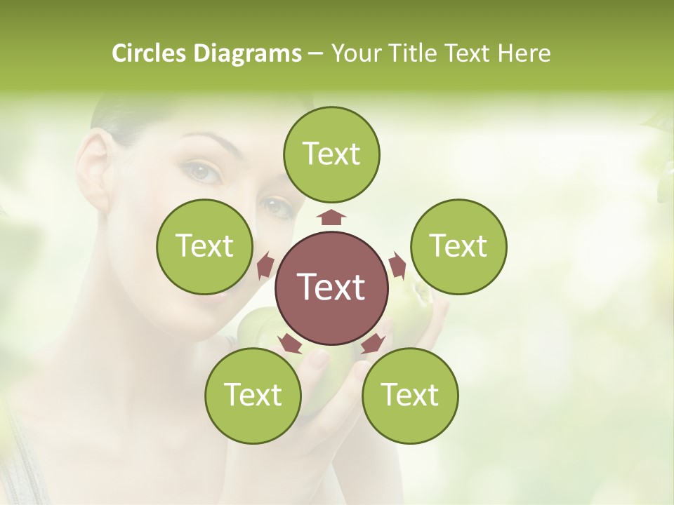 Green Nature Smile PowerPoint Template