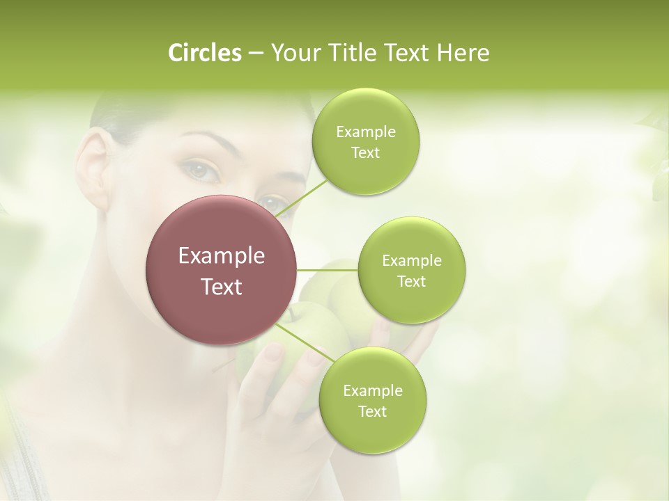 Green Nature Smile PowerPoint Template