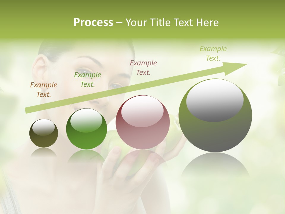 Green Nature Smile PowerPoint Template
