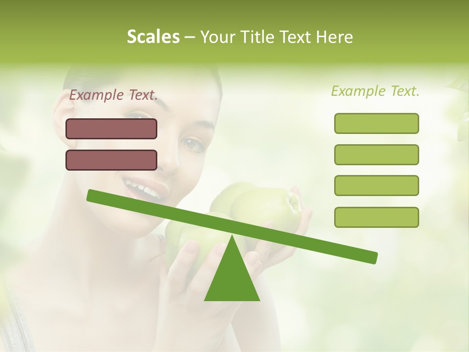 Green Nature Smile PowerPoint Template