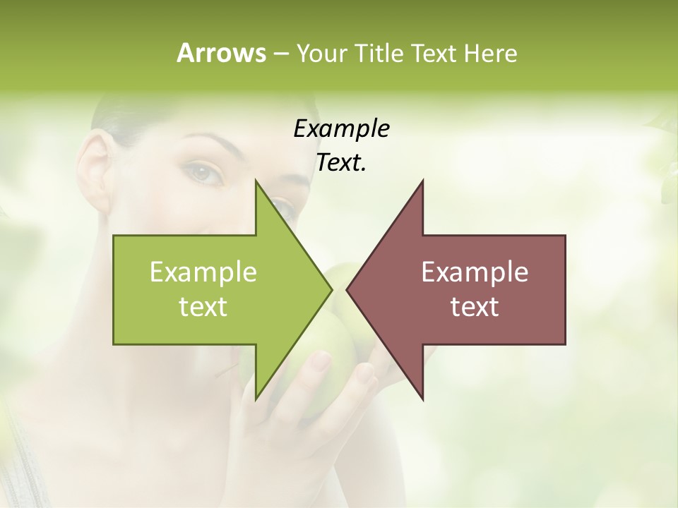 Green Nature Smile PowerPoint Template