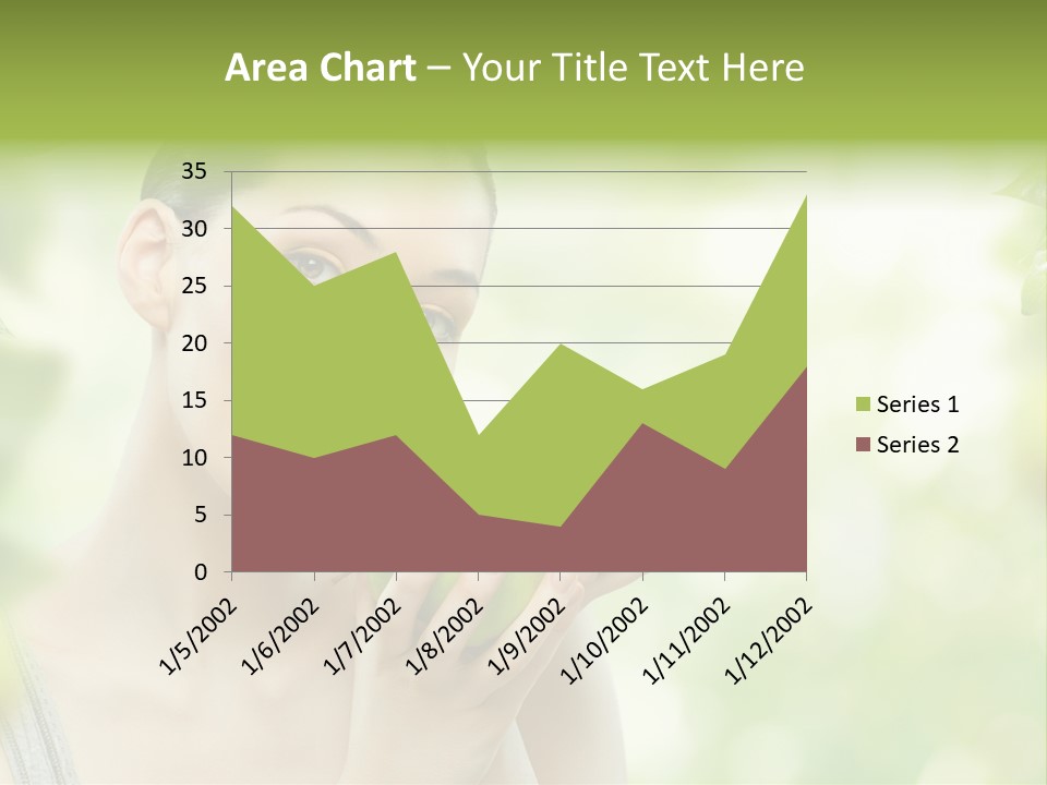 Green Nature Smile PowerPoint Template