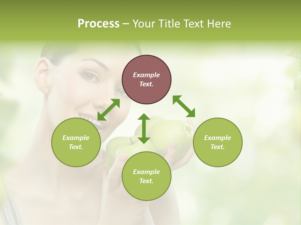 Green Nature Smile PowerPoint Template