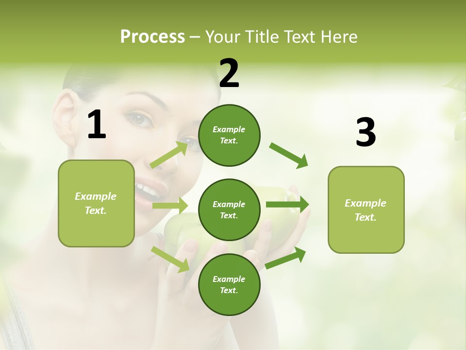 Green Nature Smile PowerPoint Template
