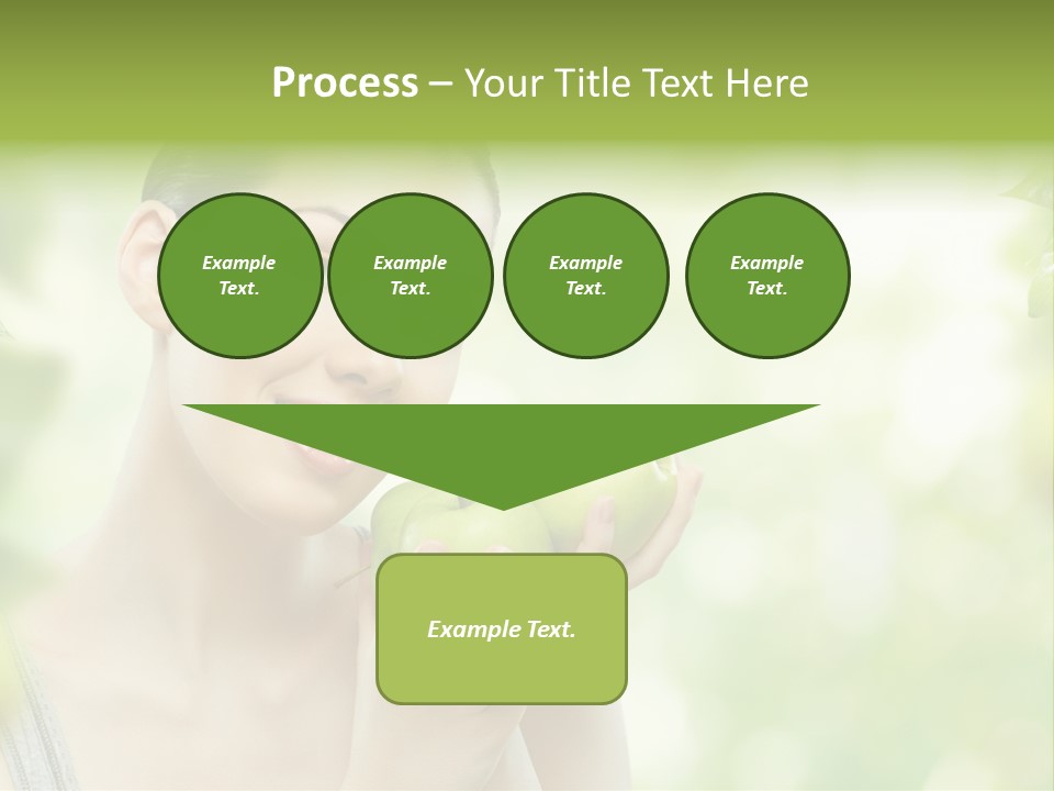 Green Nature Smile PowerPoint Template