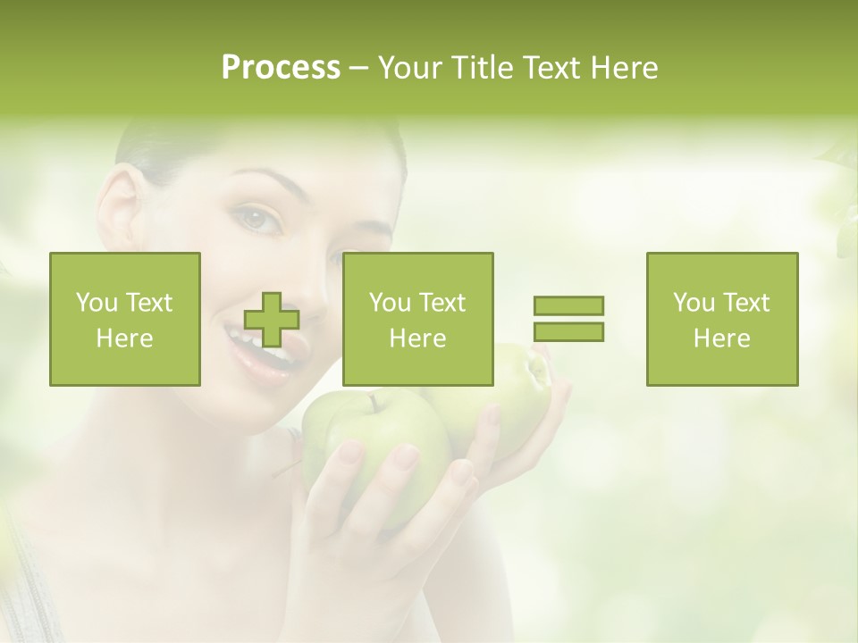 Green Nature Smile PowerPoint Template