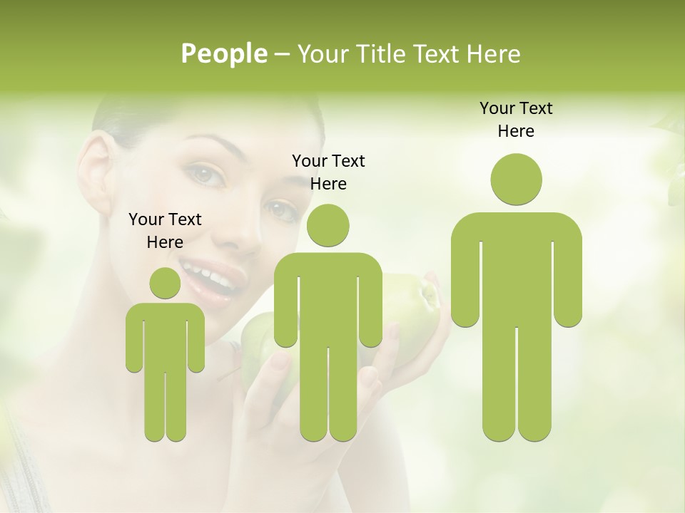 Green Nature Smile PowerPoint Template