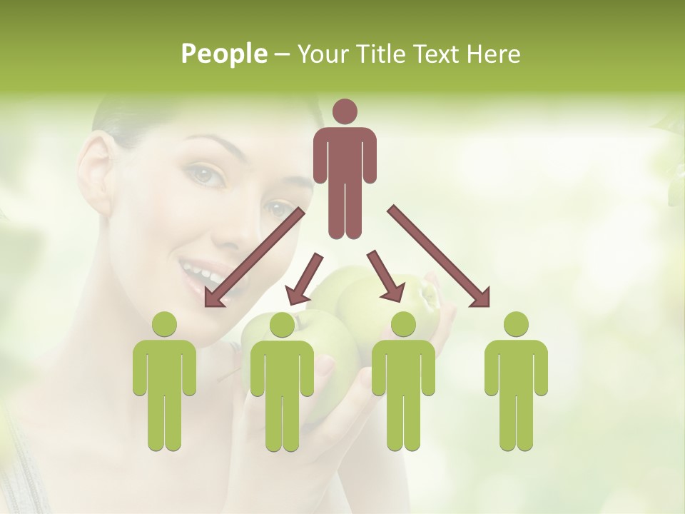 Green Nature Smile PowerPoint Template