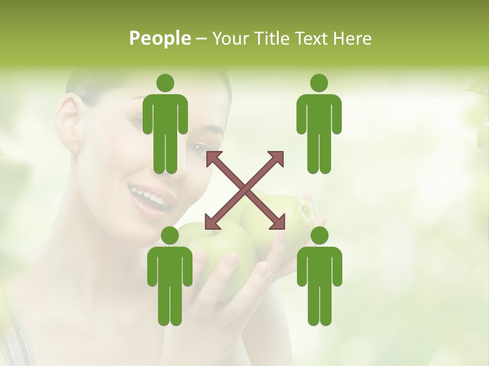 Green Nature Smile PowerPoint Template