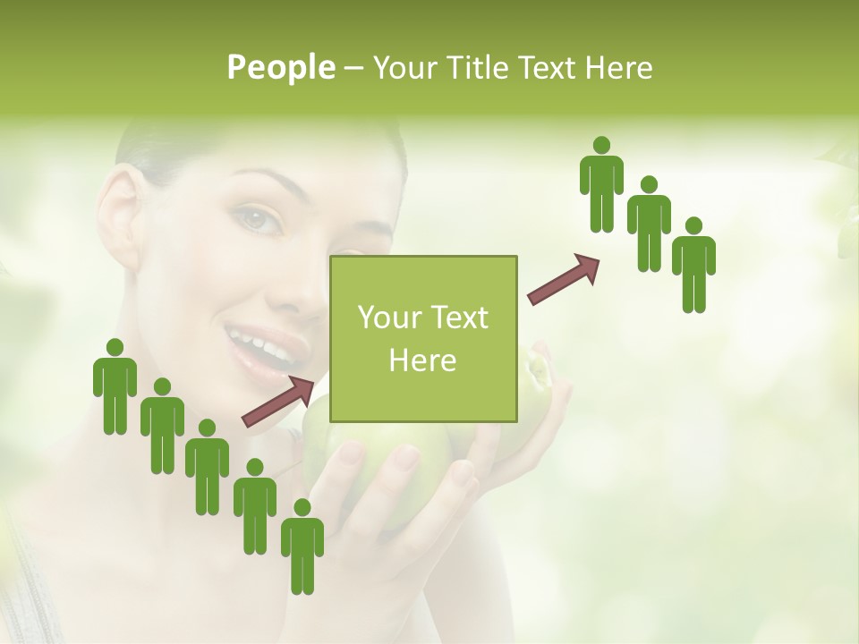 Green Nature Smile PowerPoint Template