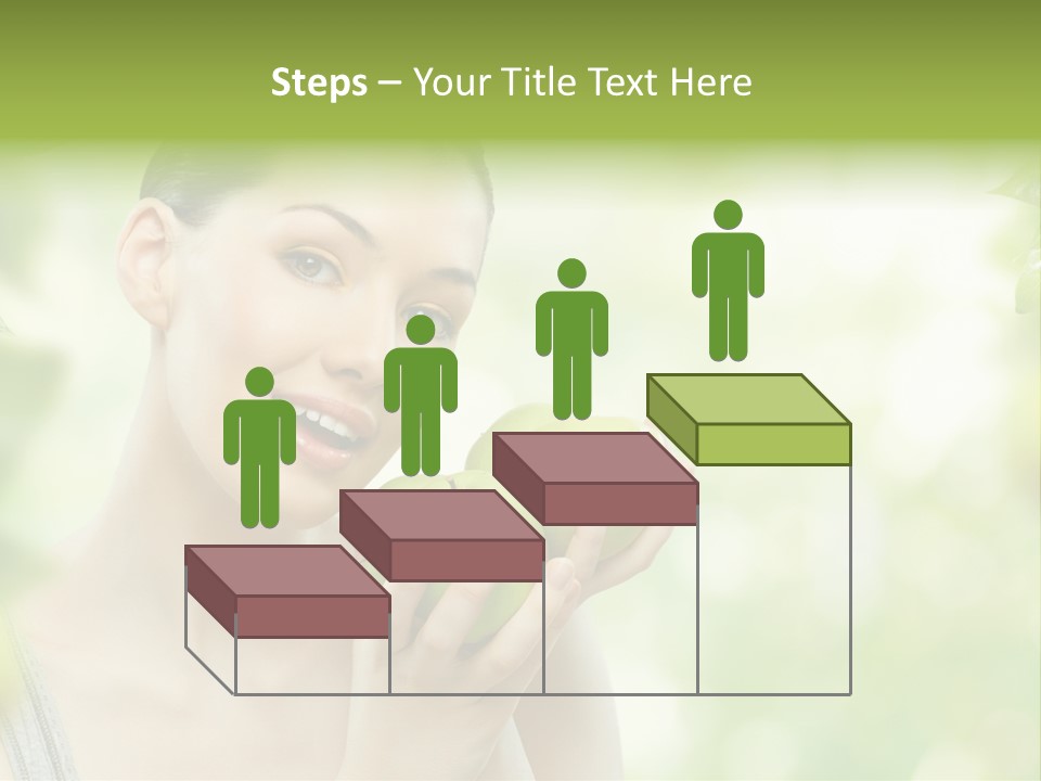 Green Nature Smile PowerPoint Template