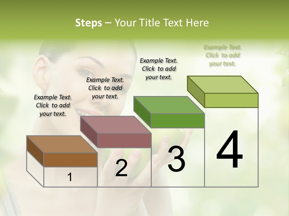 Green Nature Smile PowerPoint Template