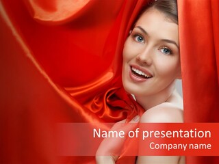 Backstage Curtain Curiosity PowerPoint Template