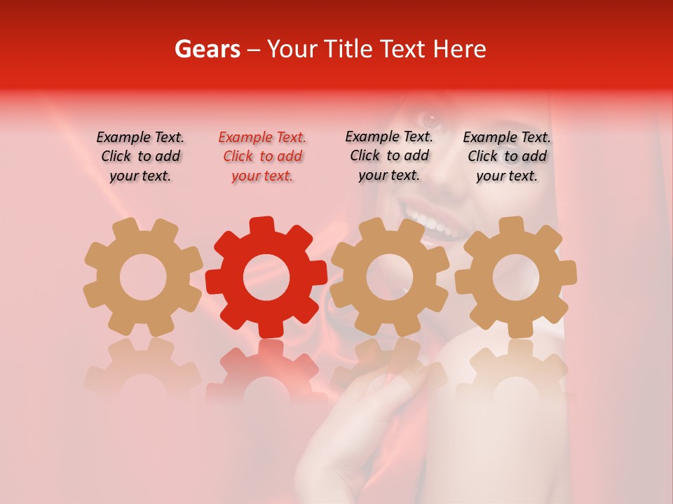 Backstage Curtain Curiosity PowerPoint Template