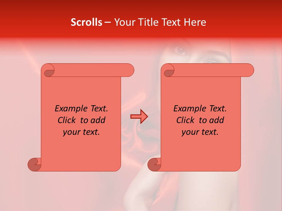 Backstage Curtain Curiosity PowerPoint Template