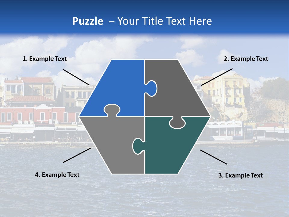 Wave Cloud Mosque PowerPoint Template