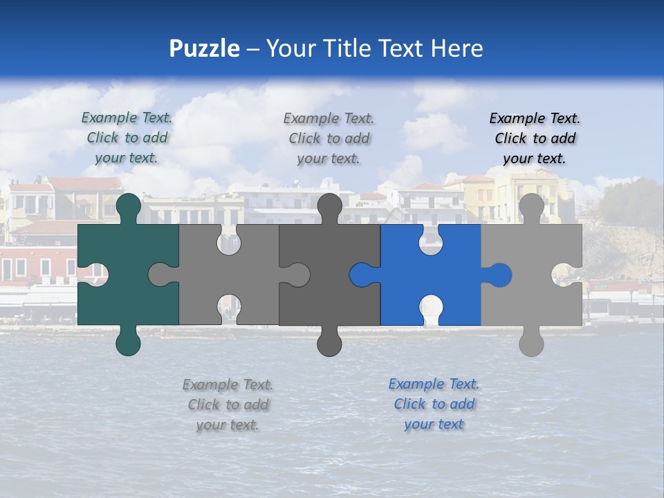 Wave Cloud Mosque PowerPoint Template