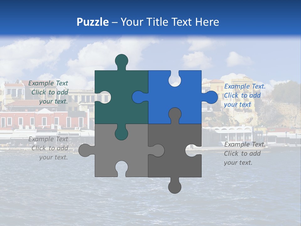 Wave Cloud Mosque PowerPoint Template