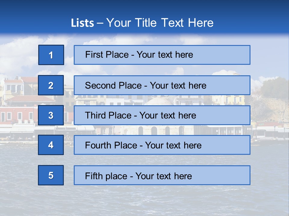 Wave Cloud Mosque PowerPoint Template