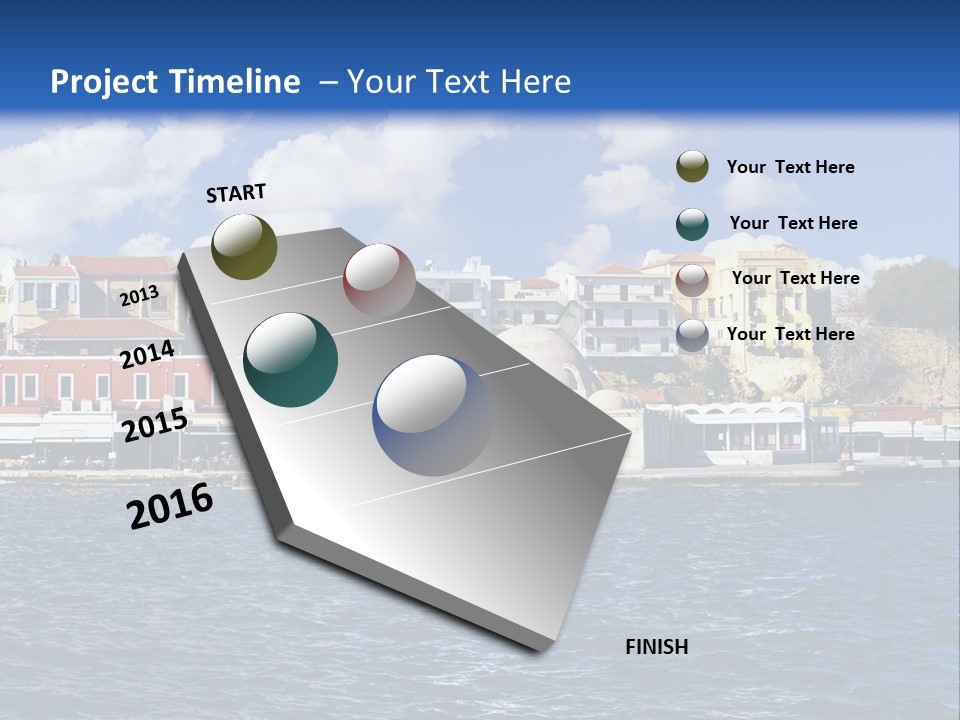 Wave Cloud Mosque PowerPoint Template
