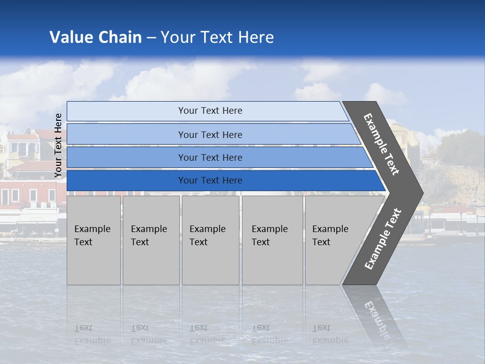 Wave Cloud Mosque PowerPoint Template