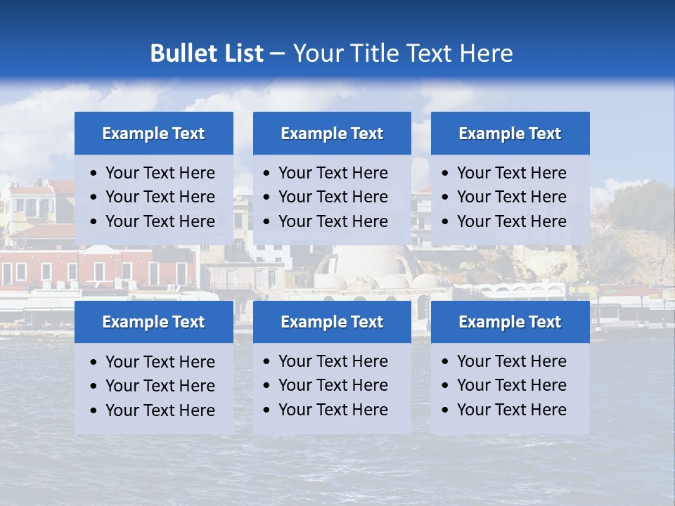 Wave Cloud Mosque PowerPoint Template