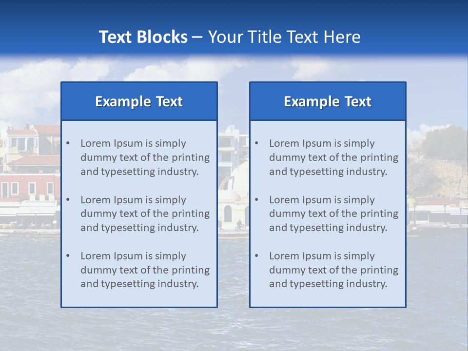 Wave Cloud Mosque PowerPoint Template