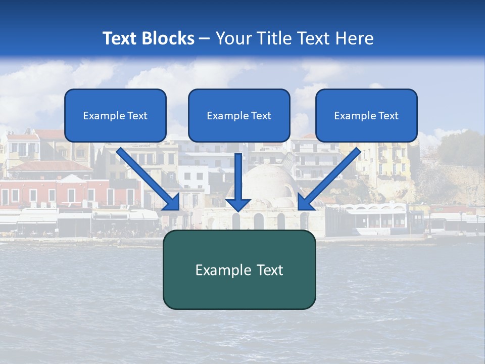 Wave Cloud Mosque PowerPoint Template