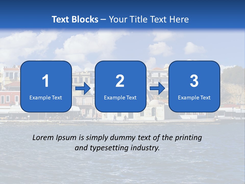 Wave Cloud Mosque PowerPoint Template